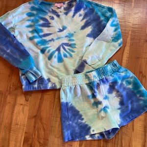 Kid-box Tye Dye Shortset
